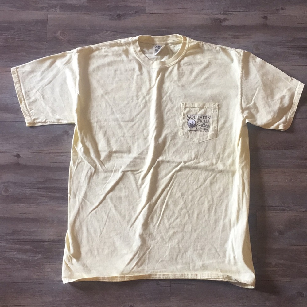 Men’s Southern Fried Cotton T-Shirt Sz L